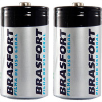 Pilha Brasfort C Media Cartela Com 2 Pecas 6310