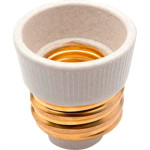 Soquete Adaptador Reducao De Lampada E-40 Para E-27 Porcelana Brasfort - 8889