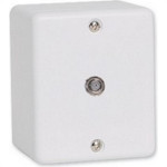 Sistema Box Ilumi Conector Antena Tv Branco - 6363