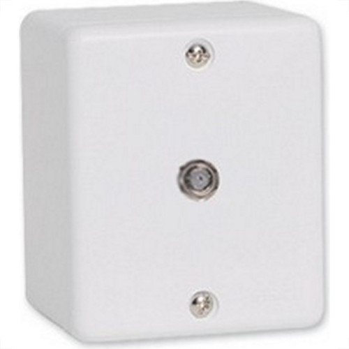 Sistema Box Ilumi Conector Antena Tv Branco - 6363
