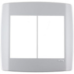 Placa Conjunto Modular Slim 4X4 - 3 Modulos + 3 Modulos Juntos Branca 8309