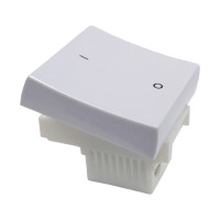 Modulo Ilumi Slim Bipolar 10A Largo Branco 8138