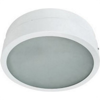 Plafon Sobrepor Dantalux Para 2 Lampadas Compactas 21W. E-27 - Rpf261