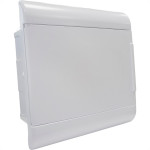 Centrinho Steck Pvc Embutir Branco Para 8 Disjuntores Din Sem Barramento