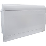 Centrinho Steck Pvc Embutir Branco Para 16 Disjuntores Din Sem Barramento