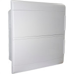 Centrinho Steck Pvc Embutir Branco Para 24 Disjuntores Din Sem Barramento