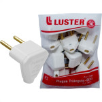 Pino Triangulo Luster 10A. Branco - Kit C/10 Pecas