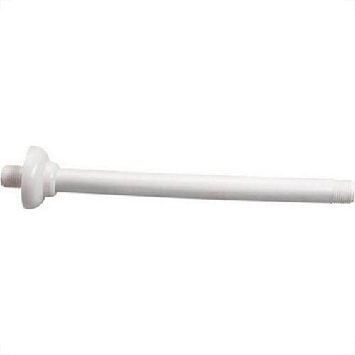 Braco Para Chuveiro Pvc Luconi Com Canopla 30Cm - Kit C/12 Pecas