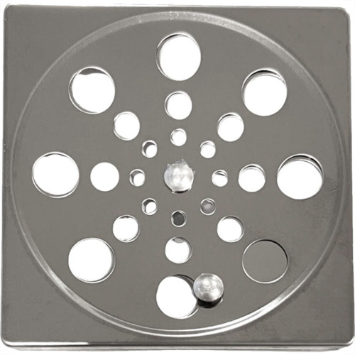 Grelha Aco Inox Quadrada Overtime 15X15Cm Com Fecho