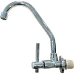 Torneira Bica Movel Pia Parede Metal Bognar 1168 - C-64 - 1/4 Volta