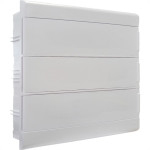 Centrinho Steck Pvc Embutir Branco Para 36 Disjuntores Din Sem Barramento