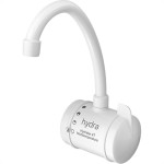 Torneira Eletrica Hydralar Bica Movel Parede Branca 4 Temperaturas 5500W. X 220V.