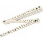 Metro Plastico Eco Duplo Branco - Kit C/10 Pecas