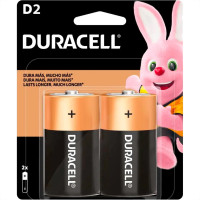 Pilha Duracell Alcalina Grande D Cartela Com 2 Pecas