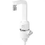 Torneira Eletrica Hydra Slim Bica Movel Mesa Branca 4 Temperaturas 5500W. X 220V.
