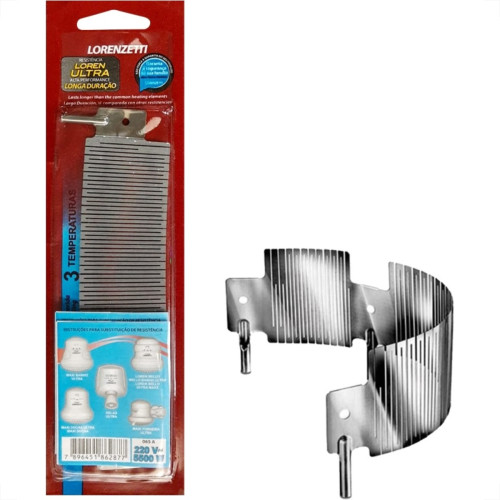 Resistencia Lorenzetti Ultra Maxiducha/Belo Banho 5.500W. X 220V. - 065A