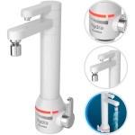 Torneira Eletrica Hydra Com Filtro Puravitta Parede Branca 220V.