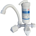 Torneira Bica Movel Filtro Abs Parede Herc - C-40 - Branca - 2880