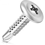 Parafuso Auto Brocante Philips Flangeado Patta 4,2 X 13Mm - Kit C/10 Centos