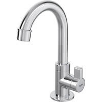 Torneira Bica Movel Pia Mesa Abs Hydraplus Plastica Metalizada - 1/4 De Volta