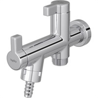 Torneira Maquina De Lavar/Tanque Abs Hydraplus 1/2'' E 3/4'' Metalizada 1/4 De Volta - 1155