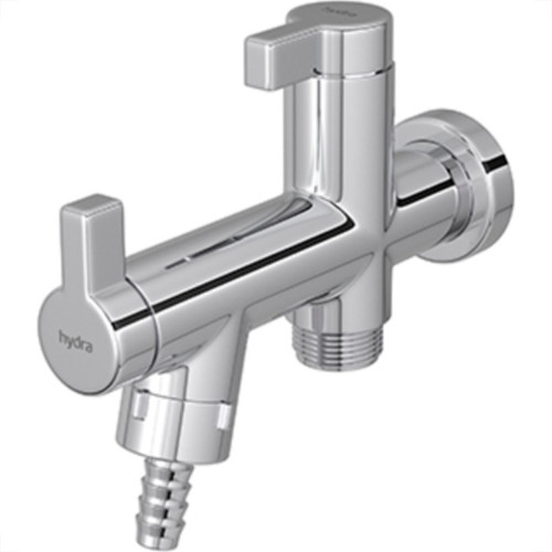 Torneira Maquina De Lavar/Tanque Abs Hydraplus 1/2'' E 3/4'' Metalizada 1/4 De Volta - 1155