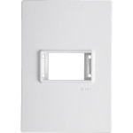 Placa Conjunto Modular Ilumi Vivaz 4X2 - 1 Modulo Horizontal + Suporte 76070
