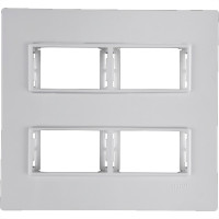 Placa Conjunto Modular Ilumi Vivaz 4X4 - 2 Modulos + 2 Modulos + Suporte 77070