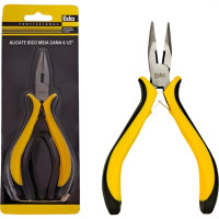 Alicate Mini Eda 4.1/2'' Bico Meia Cana Reto Profissional - 7Ze