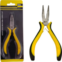 Alicate Mini Eda 4.1/2'' Bico Meia Cana Curvo Profissional - 7Zh
