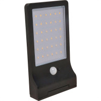 Luminaria De Led Gaya Solar Com Sensor De Presenca Ip65 - 3000K - 7.2W - 108Lm - 9655