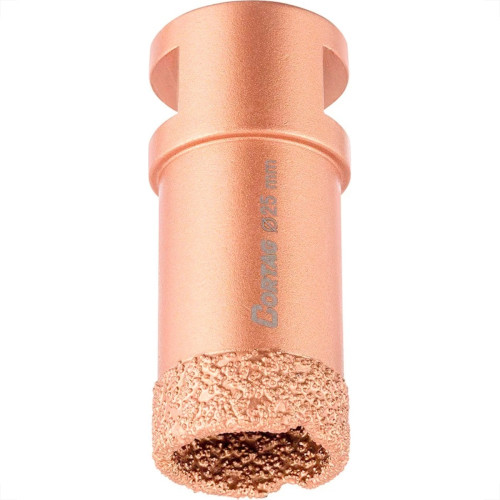 Serra Copo Diamantada Cortag Para Esmerilhadeira 25Mm
