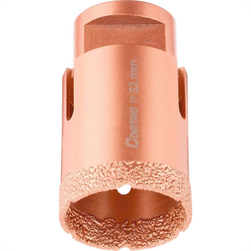 Serra Copo Diamantada Cortag Para Esmerilhadeira 32Mm