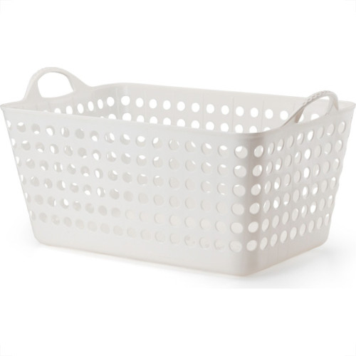 Cesto Organizador Retangular Flexivel Arthi Branco 22L - 1577
