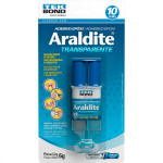 Araldite Tekbond Epoxi Seringa Transparente (10 Minutos) 6G