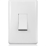 Conjunto Steck Linha Stella Com Placa 1 Simples 10A. Vertical - 869110
