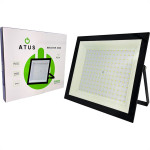 Refletor De Led Atus 300W. 6000K . 24000Lm Ip65 Preto Bivolt - 0424
