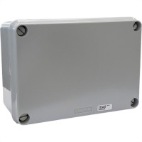Caixa Passagem Pvc Steck 10,2Cm X 10,2Cm Sobrepor Cinza Ip55 - Ssx-111
