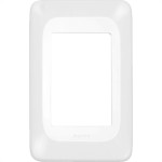 Placa Pial Pop Branca 4X2 - 3 Modulos Juntos Lgp23