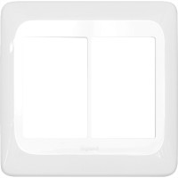 Placa Pial Pop Branca 4X4 - 3 Modulos+3 Modulos Juntos Lgp44