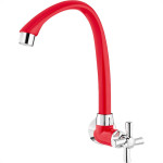 Torneira Bica Movel Pia Parede Abs Tigre Cross Vermelha - 300000630