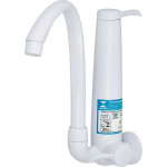 Torneira Bica Movel Filtro Abs Parede Tigre Branco