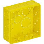 Caixinha De Luz Pvc Tigre Amarela 4X4 - Kit C/12 Pecas