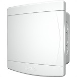 Centrinho Tigre Pvc Embutir Para 4 Disjuntores Din Sem Barramento Branco