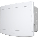 Centrinho Tigre Pvc Embutir Para 8 Disjuntores Din Sem Barramento Branco