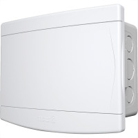 Centrinho Tigre Pvc Embutir Para 8 Disjuntores Din Sem Barramento Branco