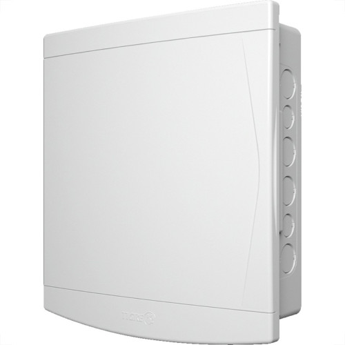 Centrinho Tigre Pvc Embutir Para 24 Disjuntores Dinsem Barramento Branco