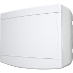 Centrinho Tigre Pvc Sobrepor Para 8 Disjuntores Din Sem Barramento Branco