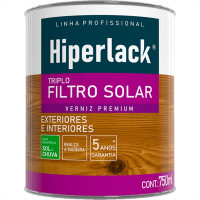 Verniz Hyperlack Triplo Filtro Solar Natural 750Ml Verniz Hyperlack Triplo Filtro Solar Natural 750Ml