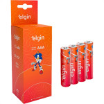Pilha Elgin Zinco Aaa Palito - R03 Caixa Com 40 Pecas - 82342
